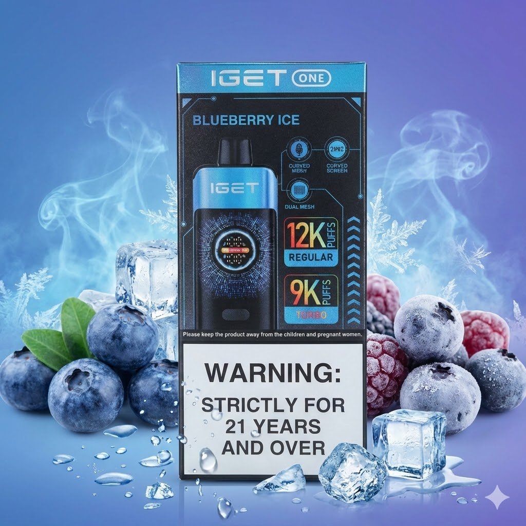 Iget One Blue Berry Ice IGET One Blueberry Ice - Image 1