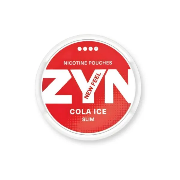 ZYN-Nicotine-Pouches-Cola-Ice-9mg-600x600 5pcs ZYN Cola Ice Slim Nicotine Pouches 11mg - Image 1