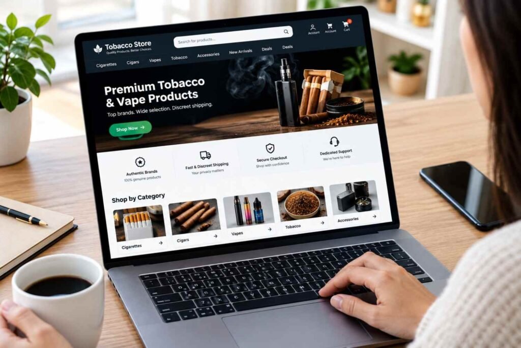 online tobacco store